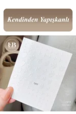 Nail Art Sticker Kendinden Yapışkanlı, Tırnak Süsleme, Tırnak Dövmesi Stikır 1317B - Görsel 2