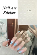 Nail Art Sticker Kendinden Yapışkanlı, Tırnak Süsleme, Tırnak Dövmesi Stikır 1320 - Görsel 4