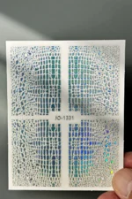 Nail Art Sticker Kendinden Yapışkanlı, Tırnak Süsleme, Tırnak Dövmesi Stikır 1331 - Görsel 4