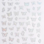 Nail Art Sticker Kendinden Yapışkanlı, Tırnak Süsleme, Tırnak Dövmesi Stikır 1587