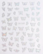 Nail Art Sticker Kendinden Yapışkanlı, Tırnak Süsleme, Tırnak Dövmesi Stikır 1587