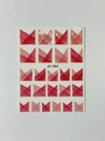 Nail Art Sticker Kendinden Yapışkanlı, Tırnak Süsleme, Tırnak Dövmesi Stikır 1983 - Görsel 2