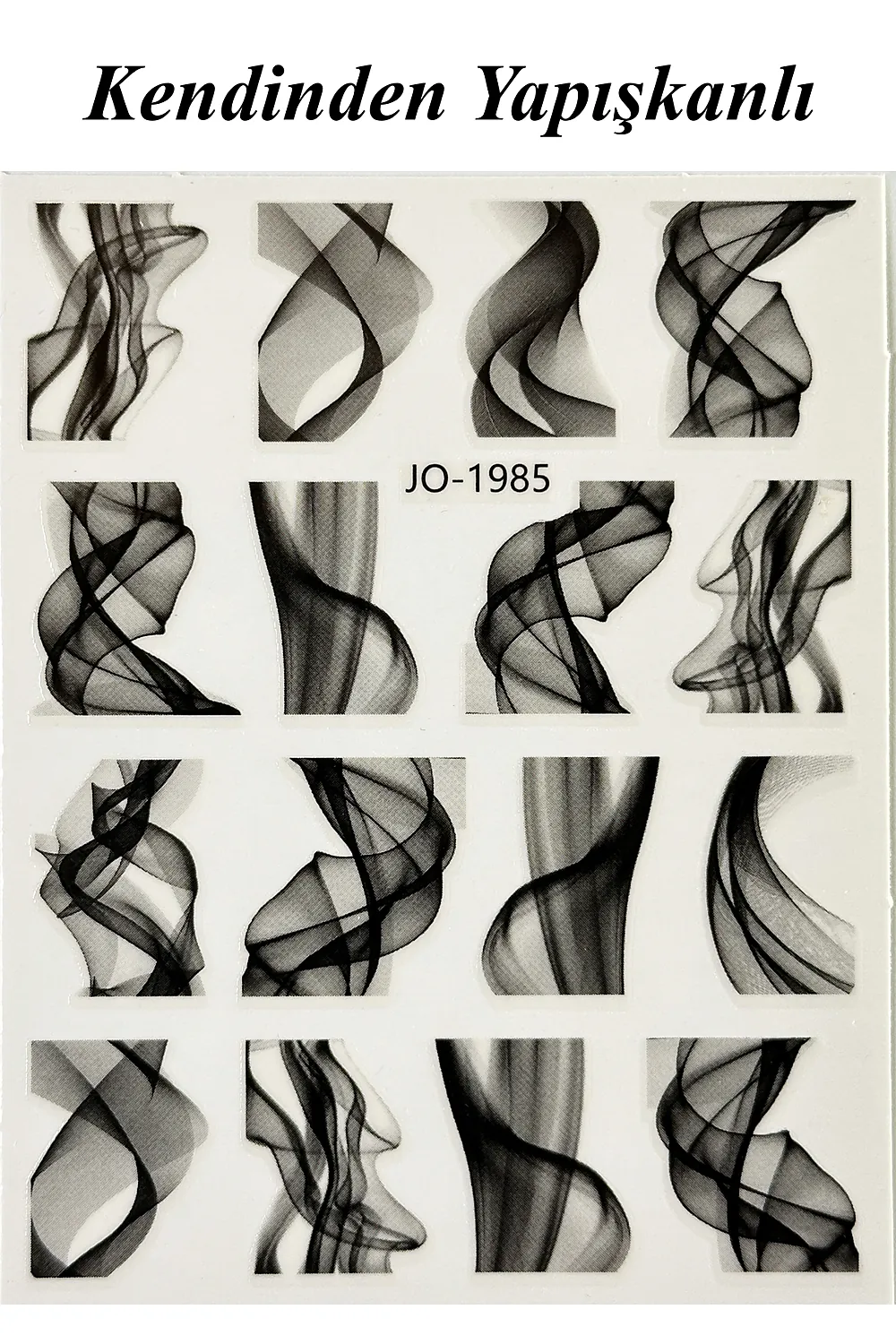 nail-art-sticker-kendinden-yapiskanli-tirnak-susleme-tirnak-dovmesi-stikir-1985-1 Nail Art Sticker Kendinden Yapışkanlı, Tırnak Süsleme, Tırnak Dövmesi Stikır 1985 - Görsel 1