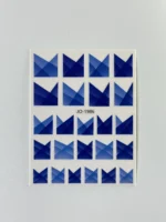 Nail Art Sticker Kendinden Yapışkanlı, Tırnak Süsleme, Tırnak Dövmesi Stikır 1986 - Görsel 2