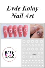 Nail Art Sticker Kendinden Yapışkanlı, Tırnak Süsleme, Tırnak Dövmesi Stikır 2083