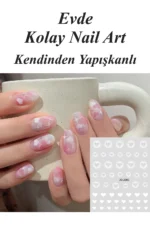 Nail Art Sticker Kendinden Yapışkanlı, Tırnak Süsleme, Tırnak Dövmesi Stikır 2083 - Görsel 2
