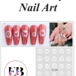 Nail Art Sticker Kendinden Yapışkanlı, Tırnak Süsleme, Tırnak Dövmesi Stikır 2084
