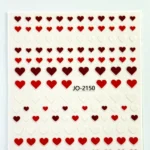 Nail Art Sticker Kendinden Yapışkanlı, Tırnak Süsleme, Tırnak Dövmesi Stikır 2150