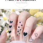 Nail Art Sticker Kendinden Yapışkanlı, Tırnak Süsleme, Tırnak Dövmesi Stikır 2151
