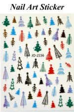 Nail Art Sticker Kendinden Yapışkanlı, Tırnak Süsleme, Tırnak Dövmesi Stikır 2156 - Görsel 2