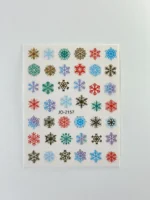 Nail Art Sticker Kendinden Yapışkanlı, Tırnak Süsleme, Tırnak Dövmesi Stikır 2157 - Görsel 2