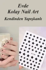 Nail Art Sticker Kendinden Yapışkanlı, Tırnak Süsleme, Tırnak Dövmesi Stikır 2199S - Görsel 2