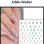 Nail Art Sticker Kendinden Yapışkanlı, Tırnak Süsleme, Tırnak Dövmesi Stikır 2200