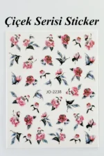 Nail Art Sticker Kendinden Yapışkanlı, Tırnak Süsleme, Tırnak Dövmesi Stikır 2238