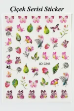 Nail Art Sticker Kendinden Yapışkanlı, Tırnak Süsleme, Tırnak Dövmesi Stikır 2241 - Görsel 2
