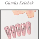 Nail Art Sticker Kendinden Yapışkanlı, Tırnak Süsleme, Tırnak Dövmesi Stikır 2251G
