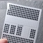 Nail Art Sticker Kendinden Yapışkanlı, Tırnak Süsleme, Tırnak Dövmesi Stikır 2254