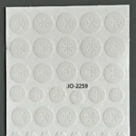 Nail Art Sticker Kendinden Yapışkanlı, Tırnak Süsleme, Tırnak Dövmesi Stikır 2259