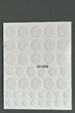 Nail Art Sticker Kendinden Yapışkanlı, Tırnak Süsleme, Tırnak Dövmesi Stikır 2259