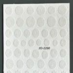 Nail Art Sticker Kendinden Yapışkanlı, Tırnak Süsleme, Tırnak Dövmesi Stikır 2260