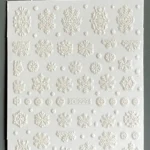 Nail Art Sticker Kendinden Yapışkanlı, Tırnak Süsleme, Tırnak Dövmesi Stikır 2294