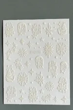 Nail Art Sticker Kendinden Yapışkanlı, Tırnak Süsleme, Tırnak Dövmesi Stikır 2298