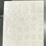 Nail Art Sticker Kendinden Yapışkanlı, Tırnak Süsleme, Tırnak Dövmesi Stikır 2299