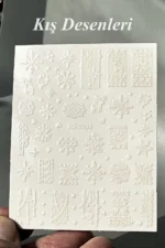 Nail Art Sticker Kendinden Yapışkanlı, Tırnak Süsleme, Tırnak Dövmesi Stikır 2299