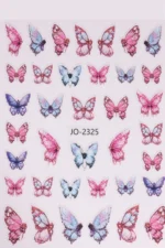 Nail Art Sticker Kendinden Yapışkanlı, Tırnak Süsleme, Tırnak Dövmesi Stikır 2325 - Görsel 5