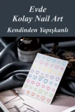 Nail Art Sticker Kendinden Yapışkanlı, Tırnak Süsleme, Tırnak Dövmesi Stikır 2334 - Görsel 2