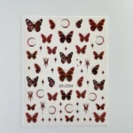 Nail Art Sticker Kendinden Yapışkanlı, Tırnak Süsleme, Tırnak Dövmesi Stikır 2354