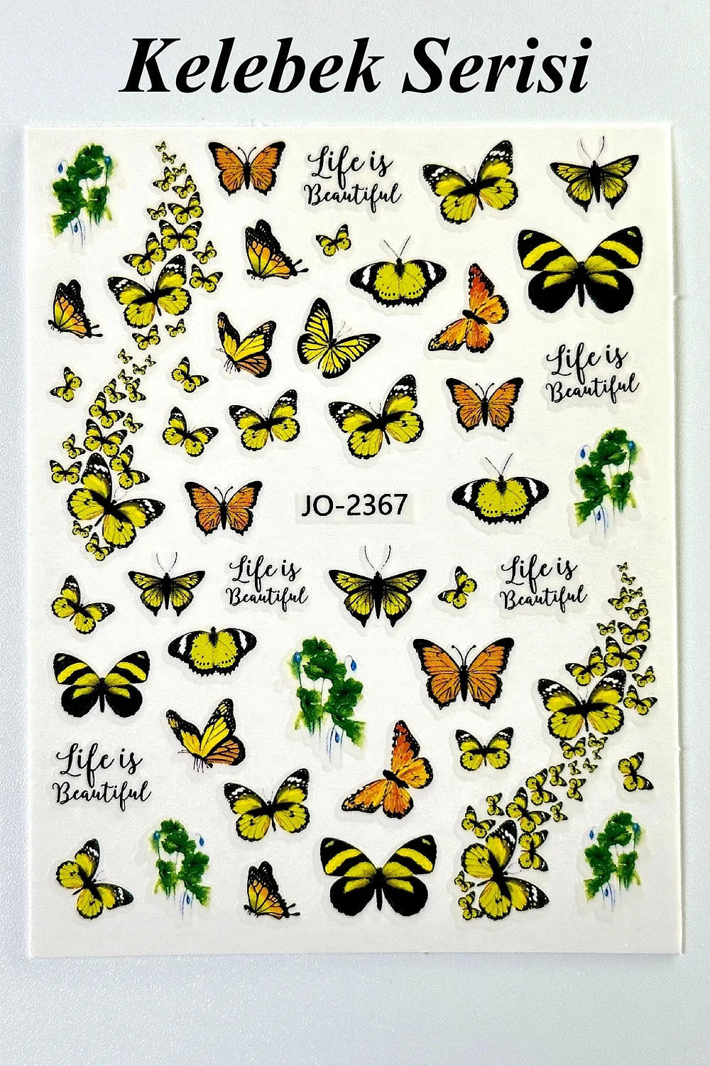 nail-art-sticker-kendinden-yapiskanli-tirnak-susleme-tirnak-dovmesi-stikir-2367-1 Nail Art Sticker Kendinden Yapışkanlı, Tırnak Süsleme, Tırnak Dövmesi Stikır 2367 - Görsel 1