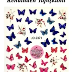 Nail Art Sticker Kendinden Yapışkanlı, Tırnak Süsleme, Tırnak Dövmesi Stikır 2371