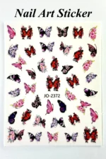 Nail Art Sticker Kendinden Yapışkanlı, Tırnak Süsleme, Tırnak Dövmesi Stikır 2372 - Görsel 2