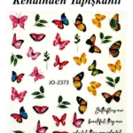 Nail Art Sticker Kendinden Yapışkanlı, Tırnak Süsleme, Tırnak Dövmesi Stikır 2373