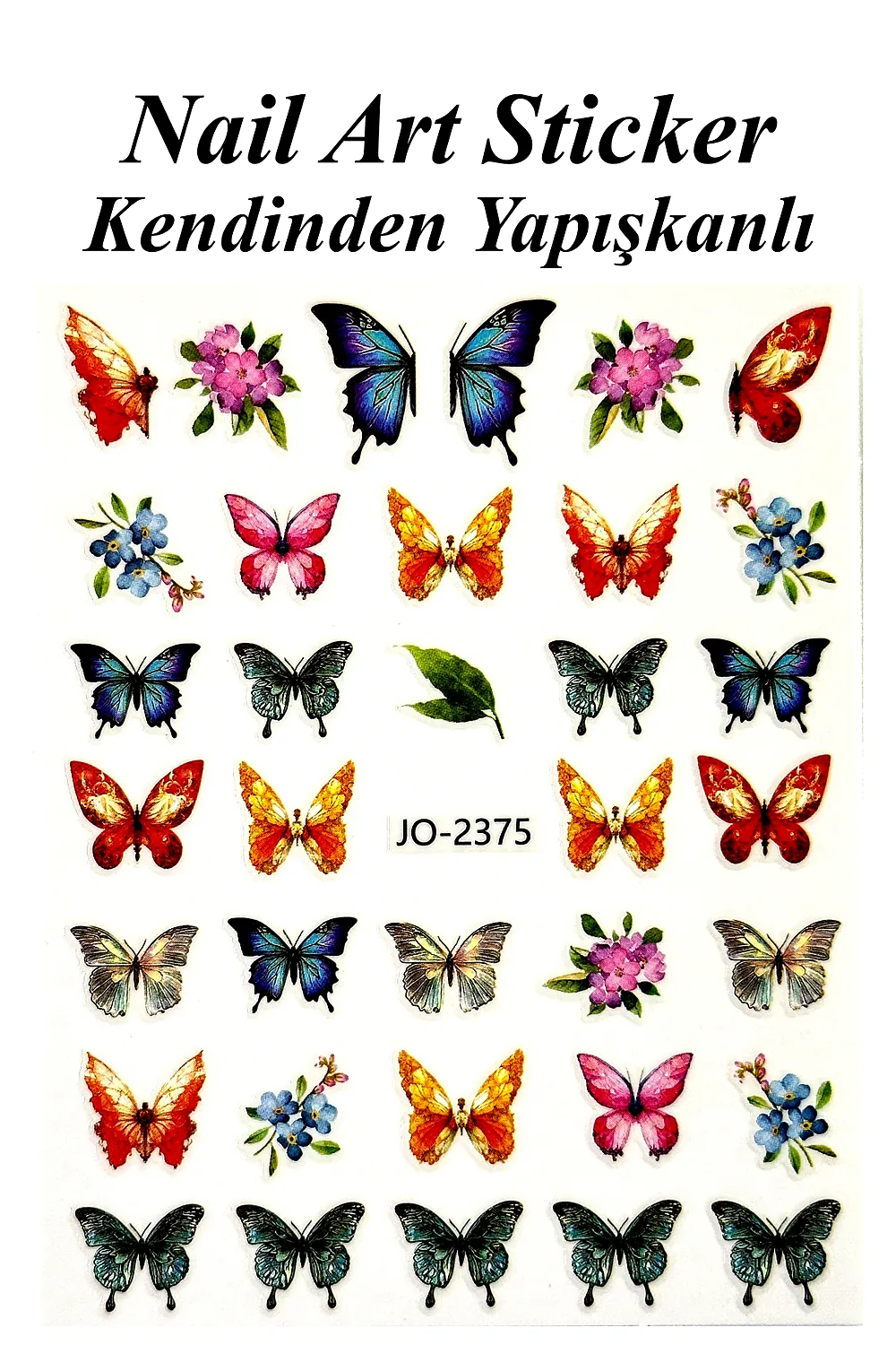 nail-art-sticker-kendinden-yapiskanli-tirnak-susleme-tirnak-dovmesi-stikir-2375-1 Nail Art Sticker Kendinden Yapışkanlı, Tırnak Süsleme, Tırnak Dövmesi Stikır 2375 - Görsel 1