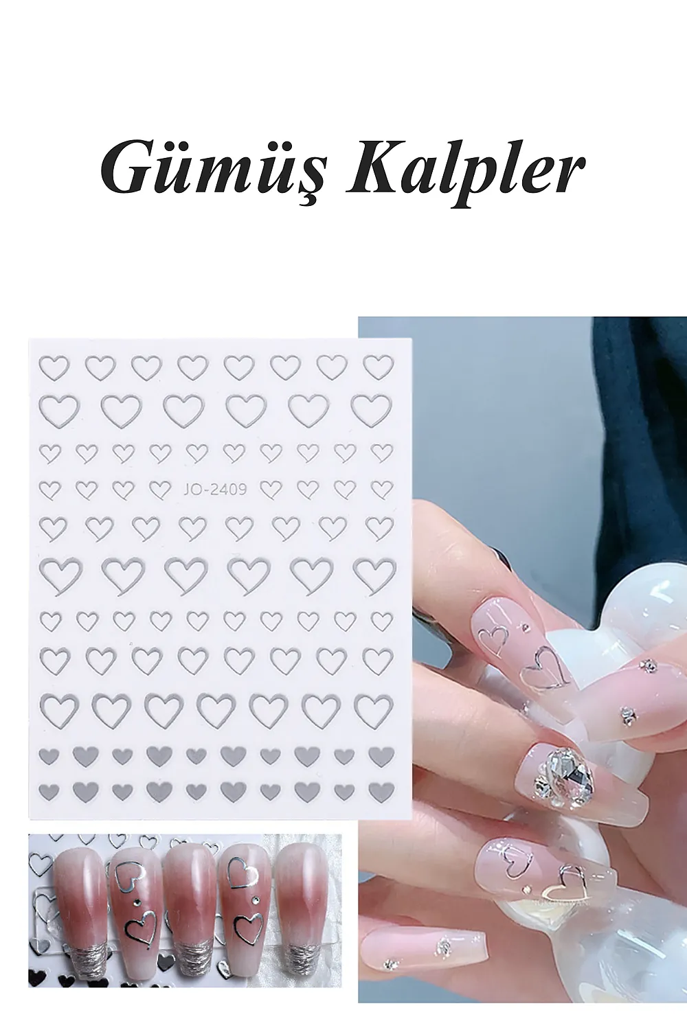 nail-art-sticker-kendinden-yapiskanli-tirnak-susleme-tirnak-dovmesi-stikir-2409-1 Nail Art Sticker Kendinden Yapışkanlı, Tırnak Süsleme, Tırnak Dövmesi Stikır 2409 - Görsel 1