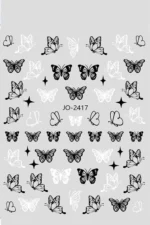 Nail Art Sticker Kendinden Yapışkanlı, Tırnak Süsleme, Tırnak Dövmesi Stikır 2417 - Görsel 3