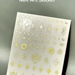 Nail Art Sticker Kendinden Yapışkanlı, Tırnak Süsleme, Tırnak Dövmesi Stikır 2439A