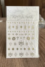 Nail Art Sticker Kendinden Yapışkanlı, Tırnak Süsleme, Tırnak Dövmesi Stikır 2439A - Görsel 2