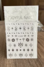 Nail Art Sticker Kendinden Yapışkanlı, Tırnak Süsleme, Tırnak Dövmesi Stikır 2439G - Görsel 3