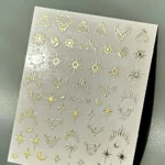 Nail Art Sticker Kendinden Yapışkanlı, Tırnak Süsleme, Tırnak Dövmesi Stikır 2440A