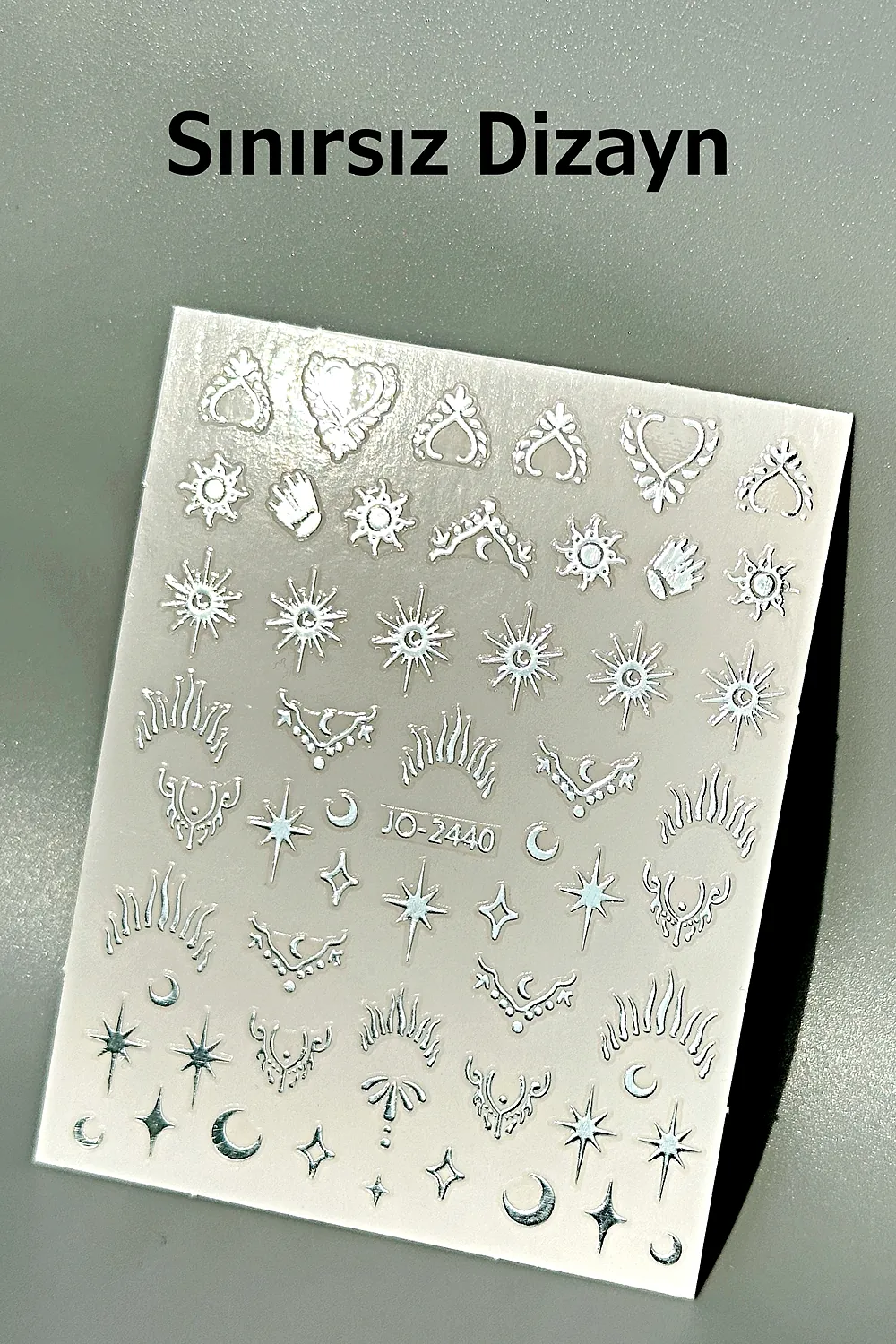 nail-art-sticker-kendinden-yapiskanli-tirnak-susleme-tirnak-dovmesi-stikir-2440g-1 Nail Art Sticker Kendinden Yapışkanlı, Tırnak Süsleme, Tırnak Dövmesi Stikır 2440G - Görsel 1