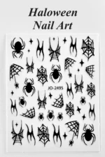 Nail Art Sticker Kendinden Yapışkanlı, Tırnak Süsleme, Tırnak Dövmesi Stikır 2495S