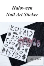 Nail Art Sticker Kendinden Yapışkanlı, Tırnak Süsleme, Tırnak Dövmesi Stikır 2496S