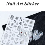 Nail Art Sticker Kendinden Yapışkanlı, Tırnak Süsleme, Tırnak Dövmesi Stikır 2497G