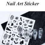 Nail Art Sticker Kendinden Yapışkanlı, Tırnak Süsleme, Tırnak Dövmesi Stikır 2497S