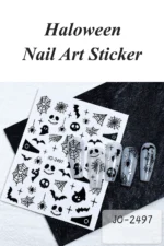 Nail Art Sticker Kendinden Yapışkanlı, Tırnak Süsleme, Tırnak Dövmesi Stikır 2497S
