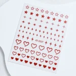 Nail Art Sticker Kendinden Yapışkanlı, Tırnak Süsleme, Tırnak Dövmesi Stikır 2527