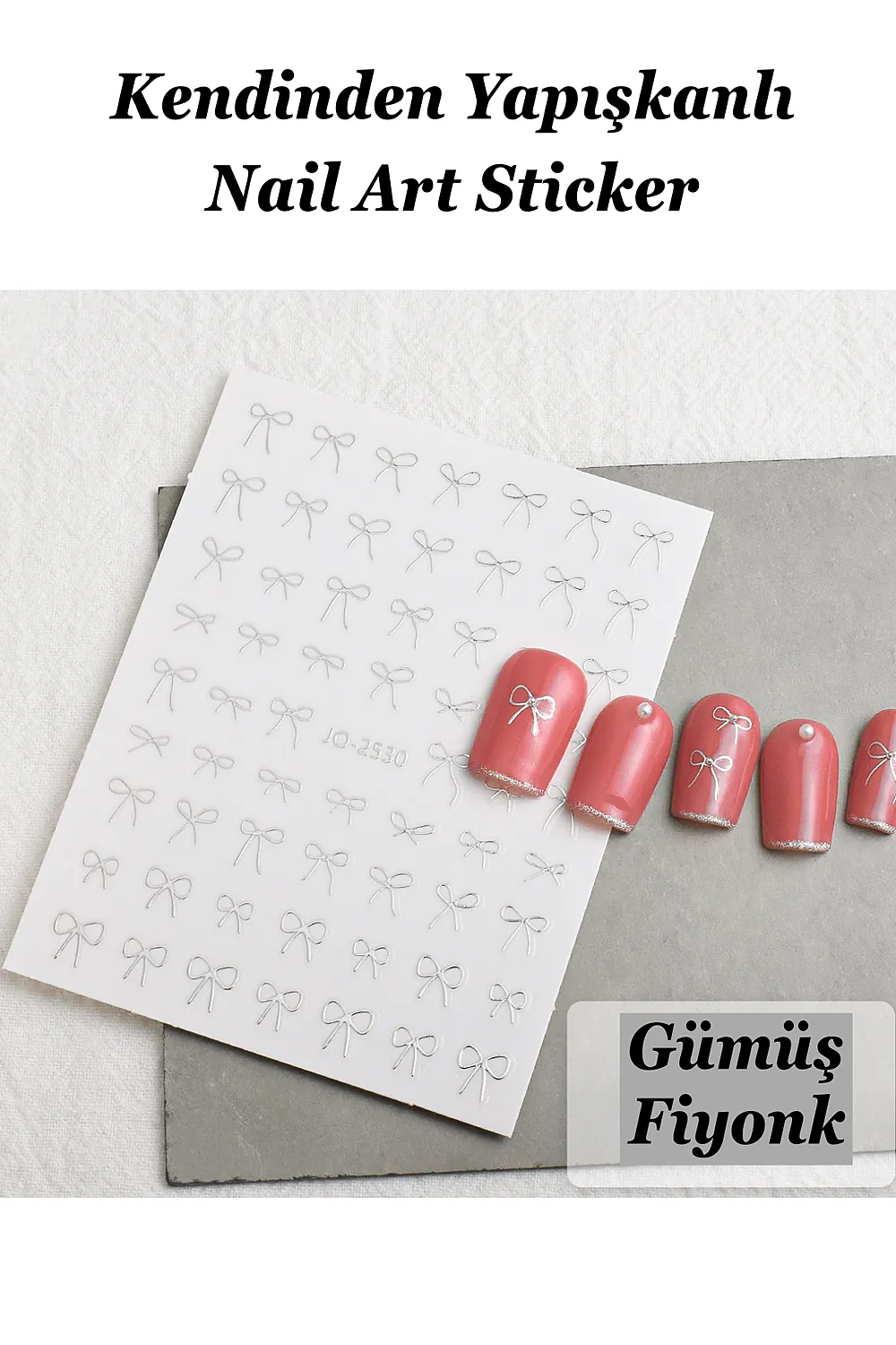 nail-art-sticker-kendinden-yapiskanli-tirnak-susleme-tirnak-dovmesi-stikir-2530g-1 Nail Art Sticker Kendinden Yapışkanlı, Tırnak Süsleme, Tırnak Dövmesi Stikır 2530G - Görsel 1